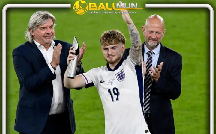 ดูบอลสด ฮาวีย์ เอลเลียตต์ คว้าดาวเตะยอดเยี่ยมศึก ยูโร ยู-21 หลังกระหน่ำ 6 นัด 5ประตู ช่วยสิงโตคว้าแชมป์